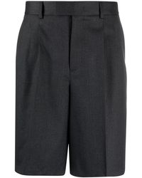 Valentino - Stripe-Detail Knee-Length Shorts - Lyst
