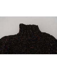 Dolce & Gabbana - Fatto A Mano Turtleneck Pullover Sweater Virgin Wool Clothing - Lyst