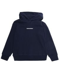 DSquared² - Hoodie Cotton Hoods & Sweatshirts - Lyst