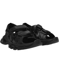 Balenciaga - Track Logo Sandals Shoes - Lyst