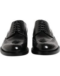 Dolce & Gabbana - Brogue Leather Oxford Shoes - Lyst