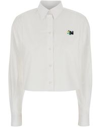 MSGM - Shirt Cotton - Lyst