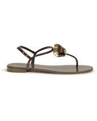 Giuseppe Zanotti - Pia Muse Sandals Stainless Steel - Lyst