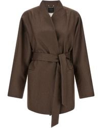 Kiton - Linen Blend Blazer - Lyst