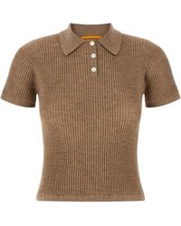 Guest In Residence - Shrunken Polo Shirt - Lyst