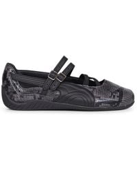 PUMA - Cool Dark Speedcat Snake Print Ballet Flats-Like Sneakers - Lyst