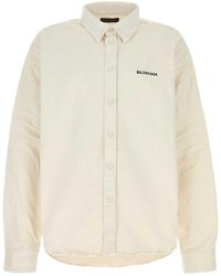 Balenciaga - Large Fit Shirt L/s - Lyst
