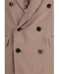 Dries Van Noten - Double-Breasted Blazer Viscose Jacket - Lyst