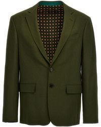 Etro - Jacquard Wool Blazer Jacket Jackets - Lyst