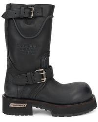Balenciaga - Ankle Boots Venom Leather Lambskin - Lyst