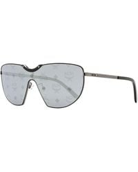 MCM - Monogram Shield Sunglasses Mw0026-H 02C-Ruthenium 0Mm Metal/Plastic (Acetate) - Lyst
