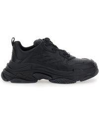 Balenciaga - 'Triple S Sporty' Sneaker With 3B Logo Embroidered On The Side And Worn Effect - Lyst