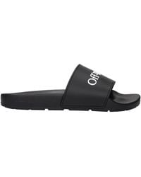 Off-White c/o Virgil Abloh - Industrial Belt Logo Slide Sandal - Lyst