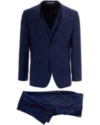 BOSS - Abito Tre Pezzi Dark - Lyst
