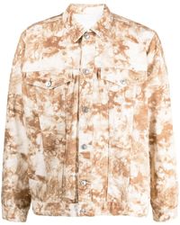Isabel Marant - Camouflage-print Denim Jacket - Lyst