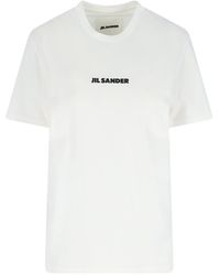 Jil Sander - Logo T-Shirt - Lyst