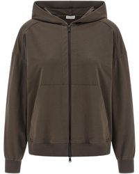 Brunello Cucinelli - Cotton Hoodie Clothing - Lyst