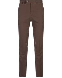 PT Torino - Stretch Fabric Master Fit Trousers - Lyst