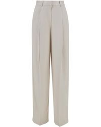 Theory - Pants With Pinces Detail - Lyst