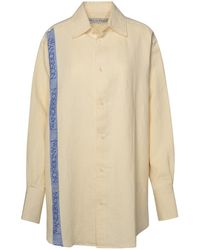 JW Anderson - Linen Blend Shirt - Lyst