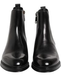 Dolce & Gabbana - Side Zip Ankle Boots - Lyst