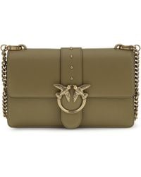 Pinko - One Simply Love Bag Shoulder Calf Leather Bos Taurus - Lyst