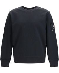 Moose Knuckles - Hartsfield Crewneck Sweatshirt Cotton Sweatshirts - Lyst