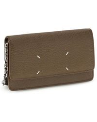Maison Margiela - Grained Leather Wallet Calf Bos Taurus - Lyst