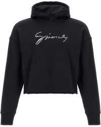 Givenchy - Cropped Hoodie - Lyst