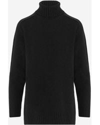 Bruno Manetti - Turtleneck Sweater Wool And Cashmere Virgin - Lyst