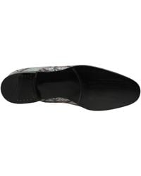 Dolce & Gabbana - Velvet Baroque Dress Loafers Shoes Leather - Lyst