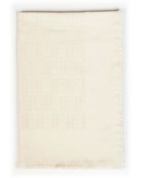 Fendi - Square Shawl Cotton Scarf - Lyst