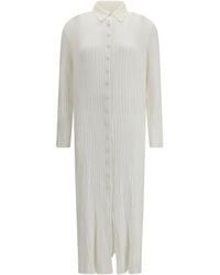 GONGDID DESIGN - Long Wave Dress Polyester - Lyst