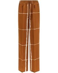 Kiton - Silk Pants - Lyst