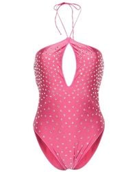 Oséree - Flamingo Gem Necklace Maillot Swimsuit - Lyst