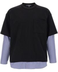 Comme des Garçons - Shirt Insert T-Shirt - Lyst