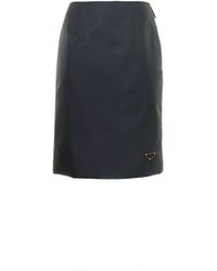 Prada - Re-Nylon Pencil Skirt - Lyst