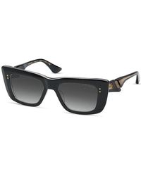 Dita Eyewear - Sunglasses Square Full Rim, Frame And To Clear Gradient Lens - Lyst