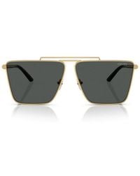 Versace - Sunglasses Square Full Rim, Frame And Dark Lens Ve2266100287 - Lyst