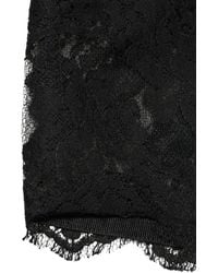 Dolce & Gabbana - Lace Bandeau Bra Tube Top Underwear Rayon Nylon Viscose Cotton - Lyst
