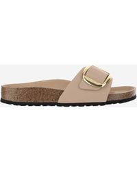 Birkenstock - Suede Sandals With Adjustable Straps - Lyst