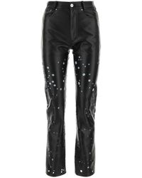 DURAZZI MILANO - Leather Pant - Lyst