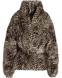 Alexandre Vauthier - Leopard Down Jacket - Lyst