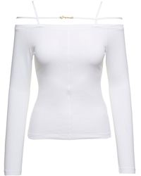 Jacquemus - Sierra Long-Sleeve Top With Logo Detail - Lyst