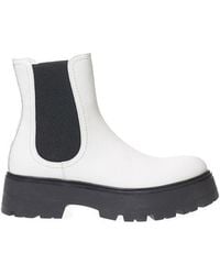 McQueen - And Leather Boot - Lyst