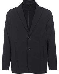 Emporio Armani - Single-Breasted Two-Button Jacket - Lyst