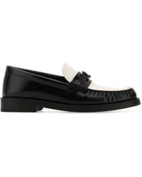 Jimmy Choo - Two-Tone Leather Addie Loafers - Lyst