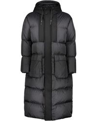 Herno - Long Hooded Down Jacket - Lyst