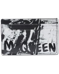 Alexander McQueen - Logo Printed Cardholder - Lyst
