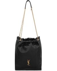 Saint Laurent - Jamie Leather Pouch - Lyst